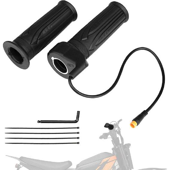 

Electric Dirt Bike Full Twist Throttle Grip Compatible Fit for HAPPYRUN G300 Pro Electric Dirt Bike чёрный