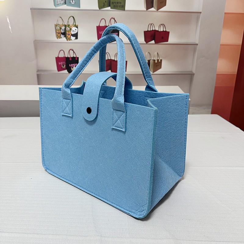 Bolso de Dibujos Animados de Fieltro para Regalo de Fiesta de Cumpleaños de Bebé Caja de Regalo