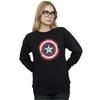 Marvel Womens/Ladies Captain America Civil War Distressed Shield Sweatshirt