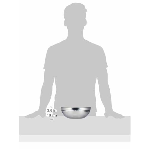 Pearl Metal Aqua Shine Stainless Steel Bowl, 24cm, H-8233