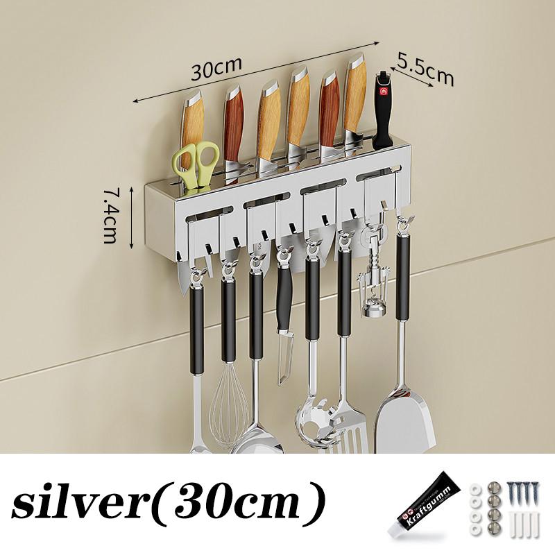 MAXCOOK Besteck Abtropfkorb Edelstahl - Für Löffel, Gabeln, Messer & Essstäbchen | Küchenorganizer Silber