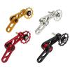 CNC Aluminum Alloy 5.6g Single Speed Bike Chain Tensioner Cycling Adjustable Pulley Jockey Wheel Derailleur for Folding Bike