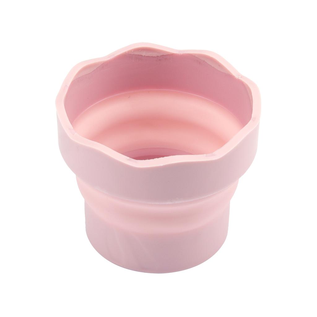 Seamiart Silicone Folding Mini Bucket for Washing Painting Brush Watercolor Drawing Tools Paint Pallette