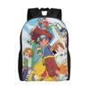 Digital Monster Backpack Ita Bag Mochila Daily Camping Sturdy Shoulder Rucksack