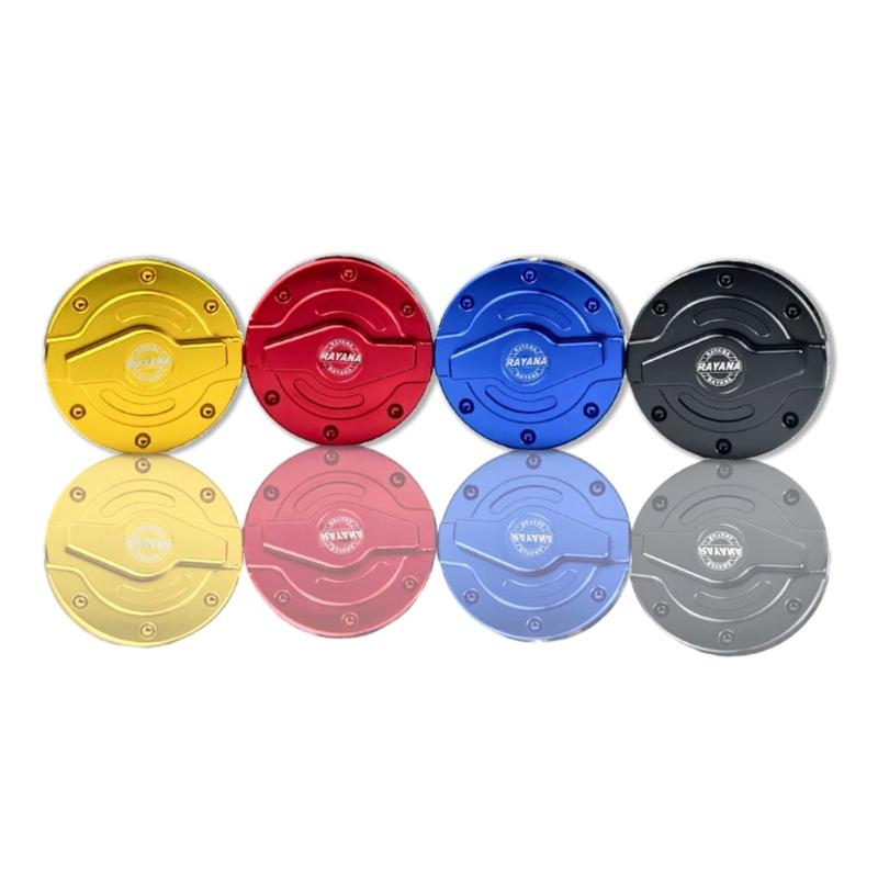 Motorcycle Aluminum Fuel Tank Caps Replacement Gas Fuel Tanks Cover Caps with Rapid Locking Motorbike Accessories