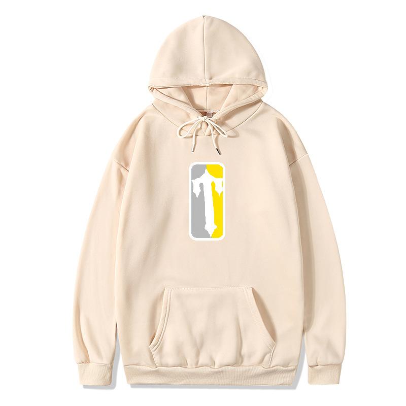 European and American Printed Hoodie Autumn and Winter Sweater Top