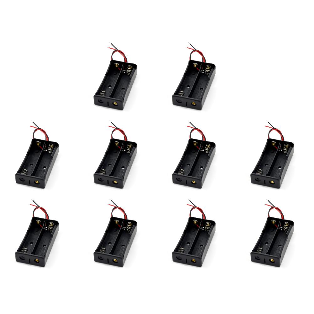 

Пластиковый держатель для аккумулятора 18650 3,7 В (2 Раздел)