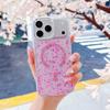 KEYSION Luxuxy Glitter Magnetic Phone Case for MagSafe for iPhone 17 Pro Max Soft TPU+PC Shockproof Back Cover for iPhone 17 Air