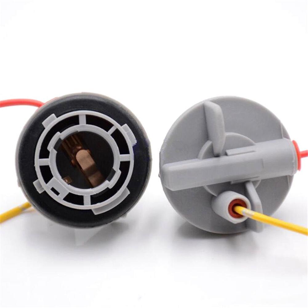 2x Konektor držáku žárovky Patice žárovky Držák lampy Pro směrové světlo Brzdové světlo Zadní světlo Boční světlo Lampa BA15S 1156 382