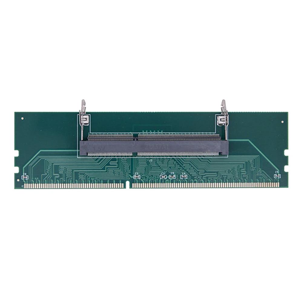 Universal Laptop To Desktop Memory Adapter Card Compatible with DDR3 DDR4 DDR5 SO-DIMM To PC DIMM Connection