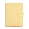 Custom Pu Leather Budget Binder Office Supplies Notebook Planner Cover Binder Ring Bound Planner With Buckle