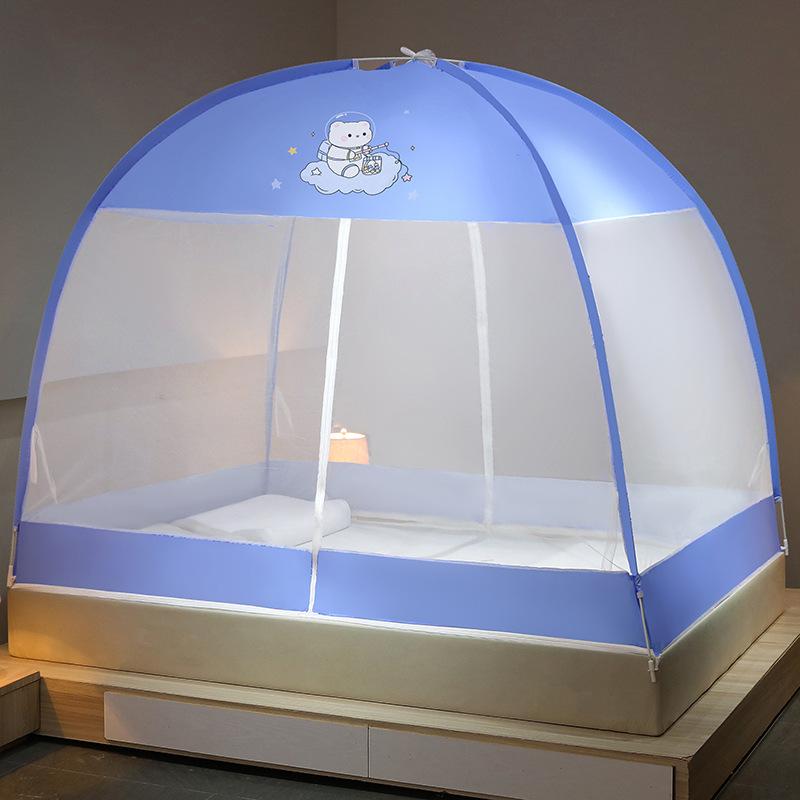 Installation-free Yurt Mosquito Net Home Encryption Single Student Dormitory Double Bed Baby Foldable Mosquito Net