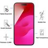Coque de protection - Silicone - iPhone 15 Pro - Antichoc - 2 Verres Trempés - Transparent