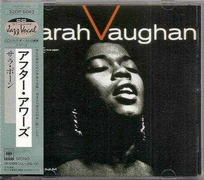 CD SARAH VAUGHAN  After Hours 32DP5043 CBSSony 1988 Japan Jazz Used