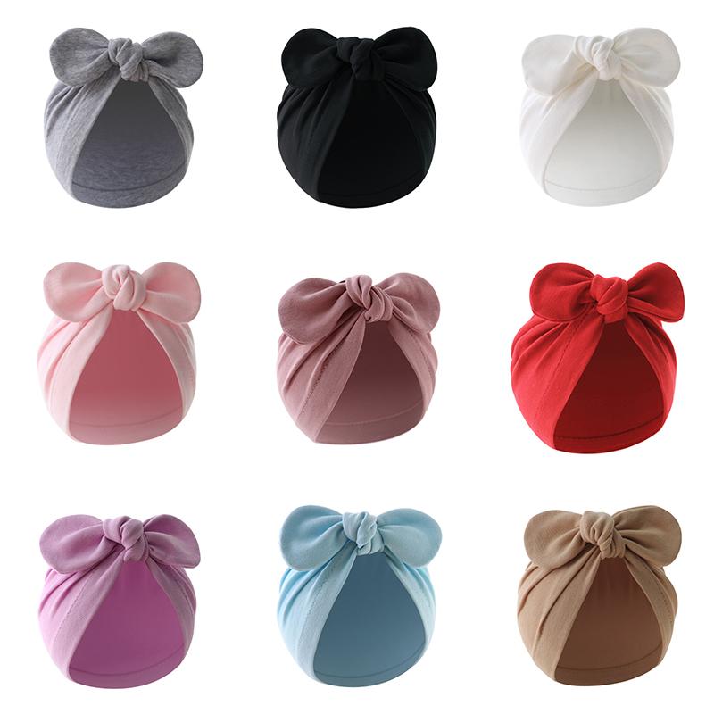 Baby Kids Bow Tie Hat Knotted Hat
