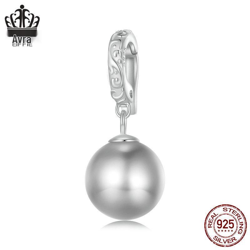 

Aifle Оригинальное серебро 925 пробы Простой узор DIY Набор украшений с бусинами Любовь