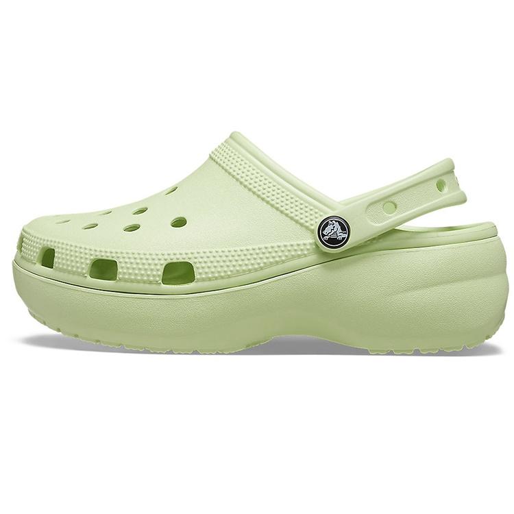 (WMNS) Crocs Classic Platform Clog Celery Women s 206750-335 EU 34-35