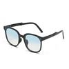 Folding Sunglasses with Case Sun Glasses for Women Fashion Air Cushion Eyewears UV 400 Polarized Eyewears