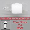 Rear Bumper Tow Hook Cover Cap For BMW 5 Series F11/LCI Ordinady Version 2010-2017 High Quality Spray Paint Black White Silver