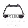 Enlarged Aluminum Backrest with Thick Cushion for Jike Core AE4/AE5I Electric Motorcycle - Easy, No-Damage Installation.