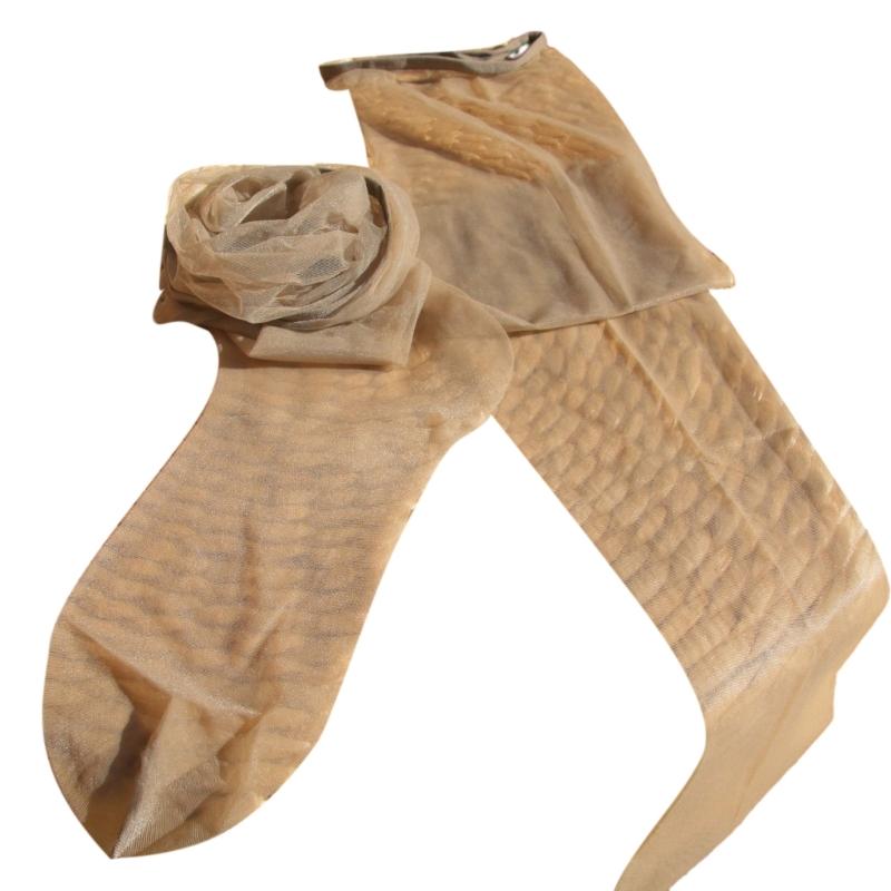 Women's Thigh High Socks Over the Knee Tube Socks Knee High Socks Sheer Silk Stockings Erotic Costume Accessories