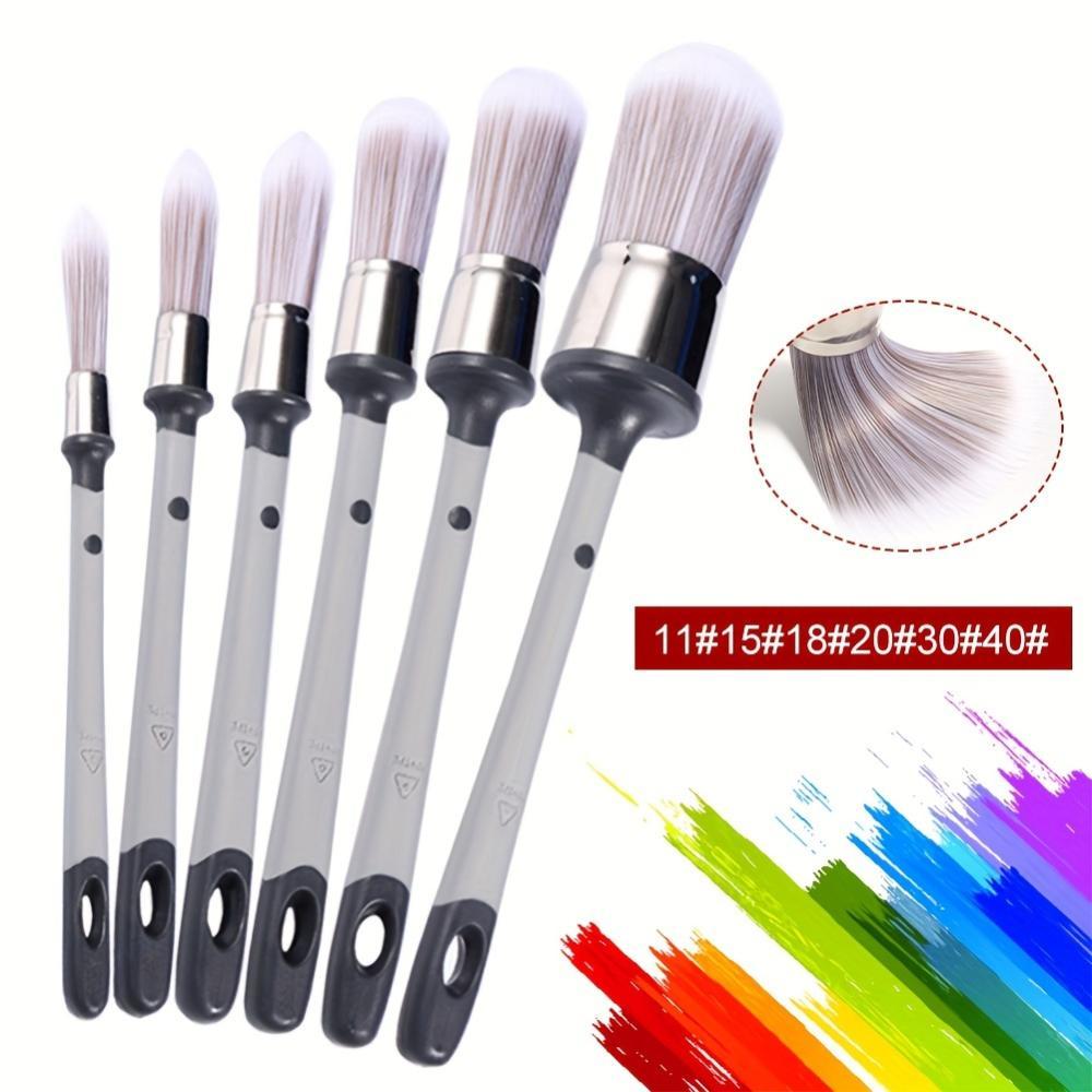 502 Pointed Round Head Paint Brush, Gap Pointing, Corner Painting, Paint Brush
