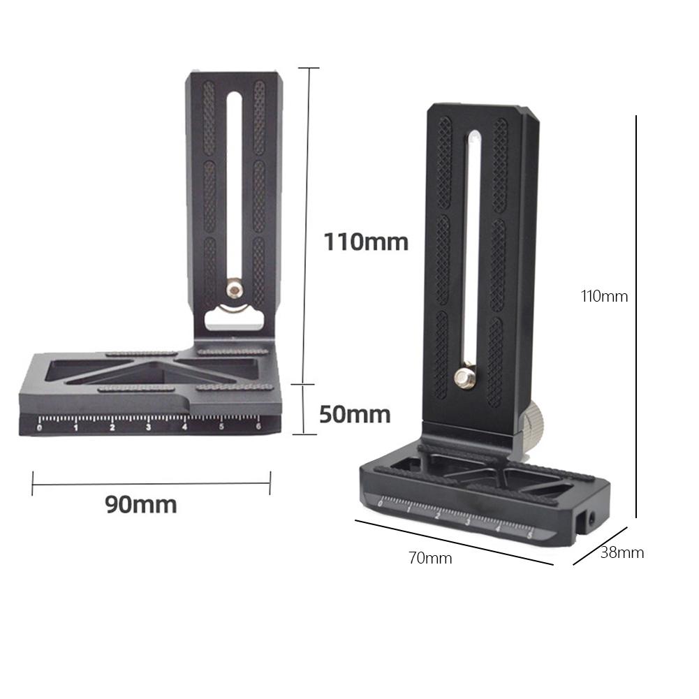 DSLR Camera Quick Release Plate L Bracket Camera Mounting Quick Release Plate for DJI Ronin S SC Accessories