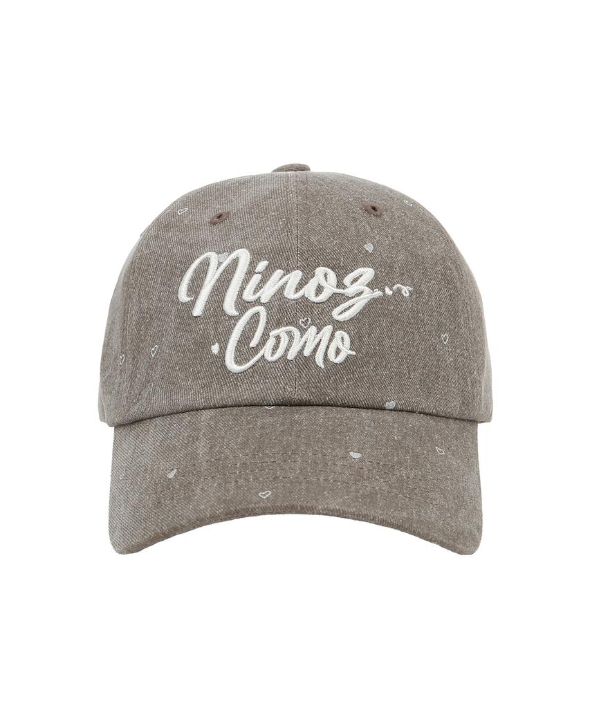 COMONINOZ [Cn]Love Pattern Logo Ballcap [2 Color]
