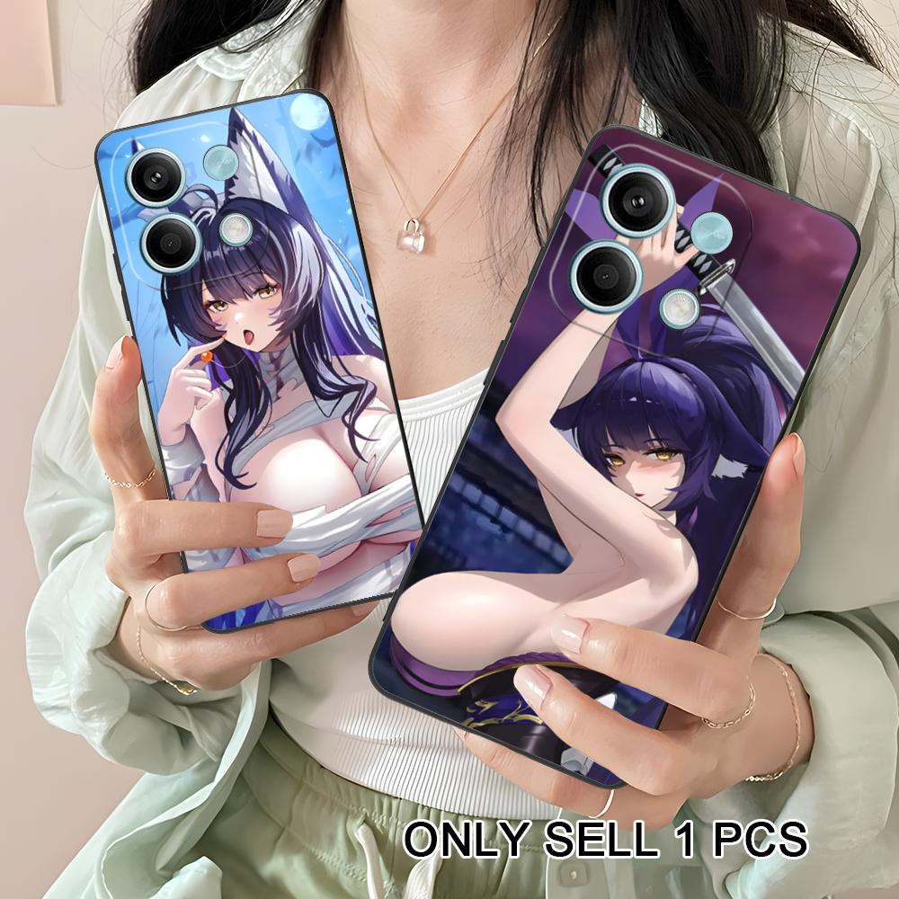 Azur Lane Musashi Matte TPU Mobile Phone Case for Xiaomi Redmi Note 14 13 12 11 S Pro Plus 4G 5G Colorful Printing Cover