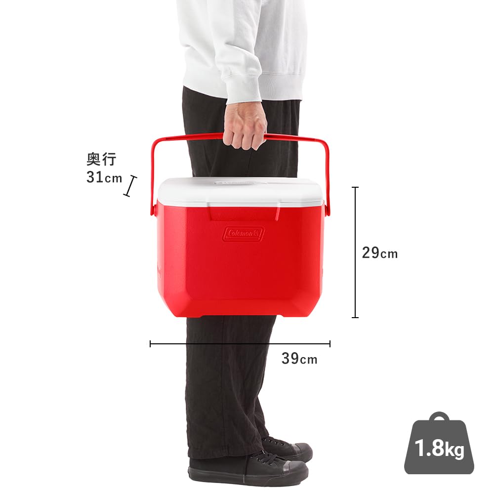 COLEMAN Excursion Cooler 16QT Keeps Cool for About a Ideal for Outdoor Sports Cherry Blossom Club and Durable and Provides Strong Perfect for Hot /