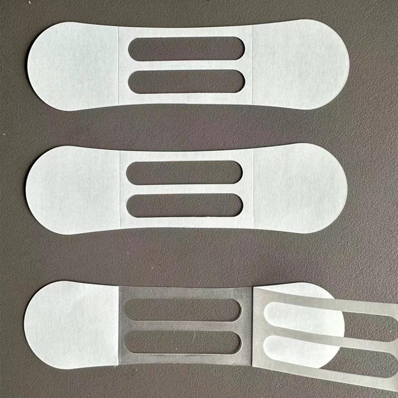 10 Stück Halslifting-Pflaster Wasserdicht Elastizität Unsichtbar Fältchen am Hals mildern Klebe-Sticker Facelifting-Tape Elastische Bänder