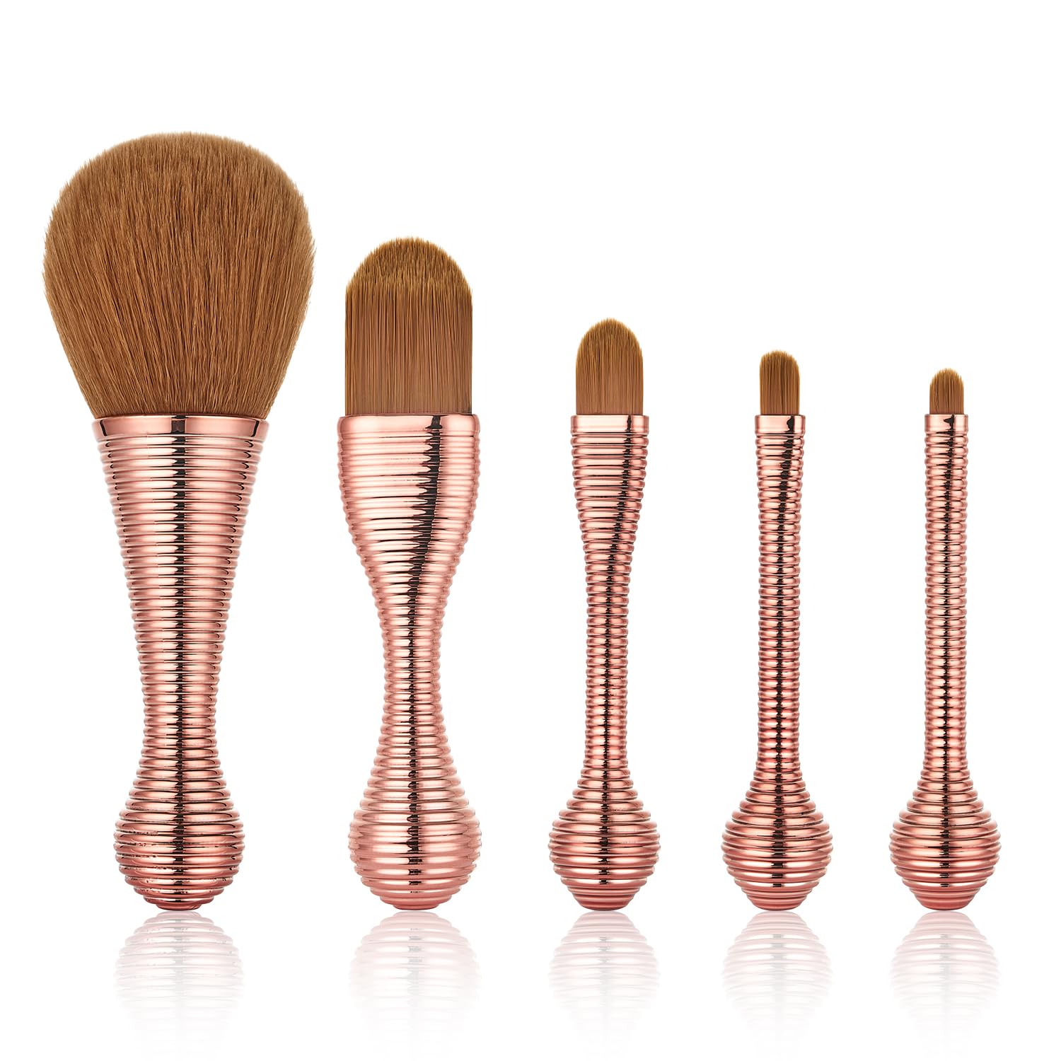 

Набор из 5 мини-кистей для макияжа SHELWIN. Портативный спиральный набор кистей для макияжа. Кисть для макияжа. Милая кисть для нанесения теней в виде леденца. Кисть для макияжа. Подходит для: