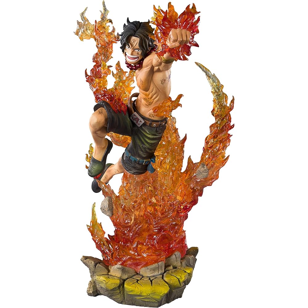TAMASHII NATIONS Figuarts ZERO One Piece Portgas D. Ace 195mm PVC ABS Painted Figure