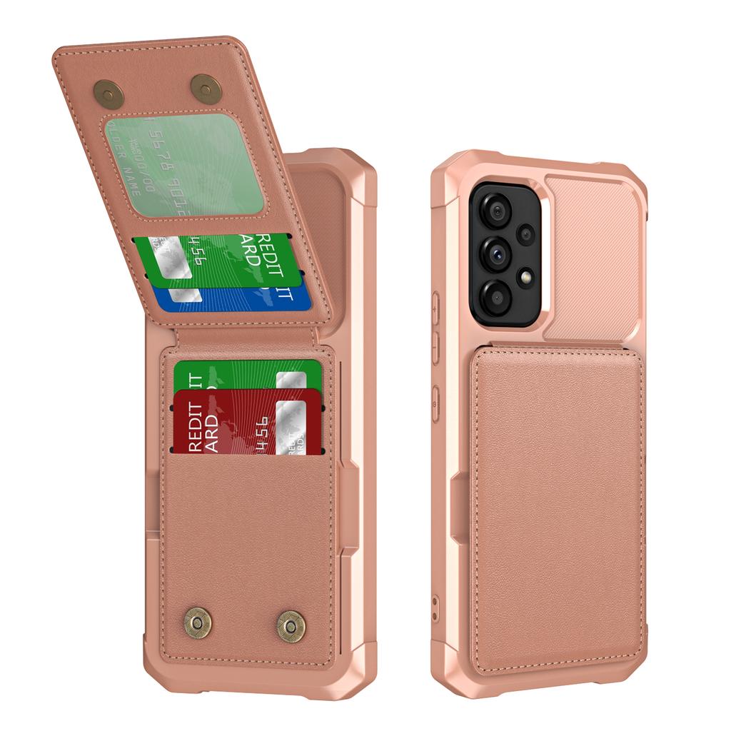 Wallet Case Card Holder Slot Leather Phone Case for Samsung S25 Edge S24 FE S23 Ultra S22 Plus A56 A36 A26 A16 A55 A35 A25 A15