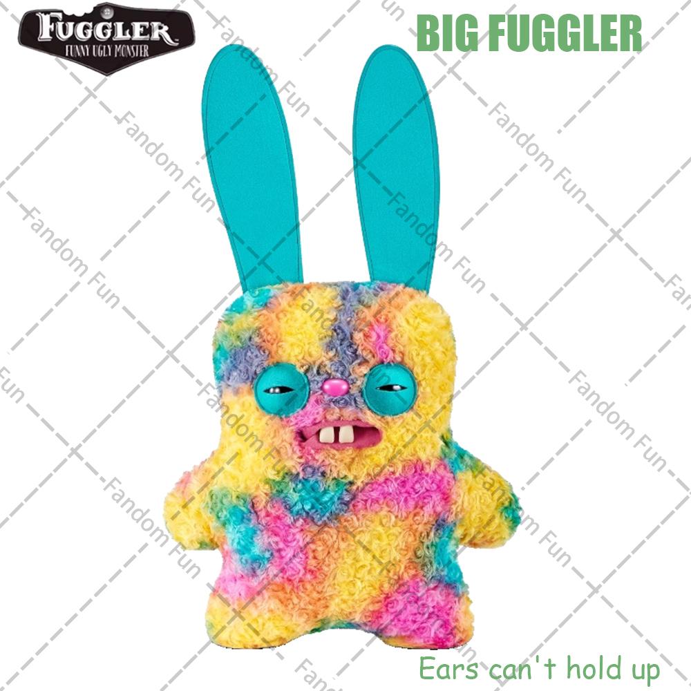 Große lustige hässliche Zahnmonster Plüschpuppe 38-45cm Weiches flauschiges Kaninchen Stofftier Kissen Spielzeug