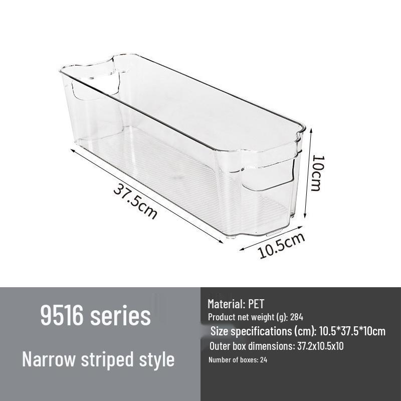 Food-Grade Refrigerator Storage Box with Lid for Kitchen Items