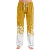 Women's Christmas Print Casual Pants with No Pockets for Holiday Lounging and Everyday Wear