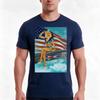 Patriotic PinUp of Christina Aguilera TShirt Summer Casual Cotton Tee Oversized Streetwear Tops Vintage Graphic Print