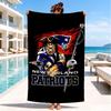 New England Patriots Gear Beach Towel, Quick-drying, Easy To Care For, Suitable for Both Fitness and Beach Vacations,Sports Essential