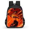NARUTO Anime Student Backpack, Dual Zipper Pockets, Durable 16-inch Lightweight Design Suitable for Kids Boys & Girls Age 5-11
