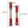 Metal Tie Rods Linkage Links Set for 1/10 Arrma Granite SENTON VORTEKS Typhon Big Rock RC Car Upgrade Parts