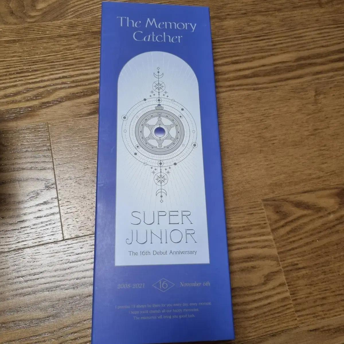 

SUPER JUNIOR 16th Anniversary Memory Catcher Used