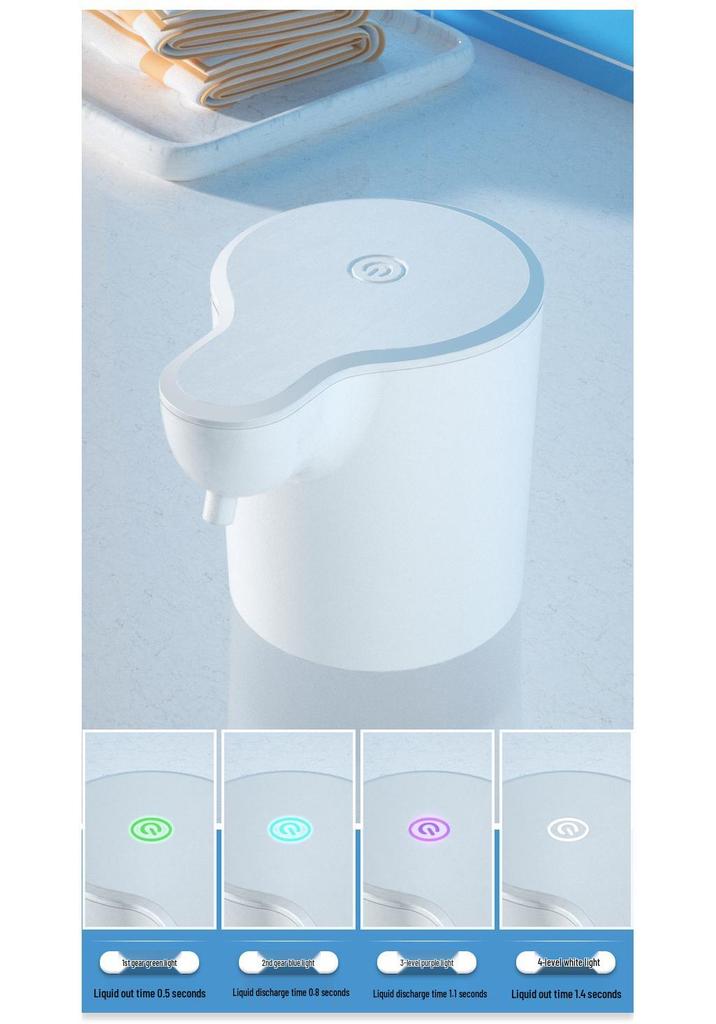 USB Rechargeable Automatic Foaming Soap Dispenser for Kids & Adults, Antibacterial Touchless Handwash Machine