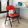 Modern Minimalist Folding Armchair with Backrest - Comfortable, Portable Chair for Dorms & Bedrooms