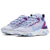 New Nike React Element 55 Football Grey Psychic Blue Women's BQ2728-008