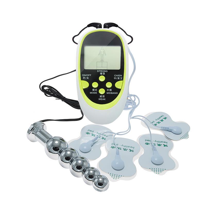 Electric Shock Butt Plug Yin Bolt Patch Suit Men and Women Back Court Chrysanthemum Stimulation Alternative Climax SM Training Tool