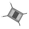 Dog Car Net Barrier 2 In 1 Design Adjustable Visible Breathable Mesh Back Seat Pet Car Divider for Travel Grey 45 X
