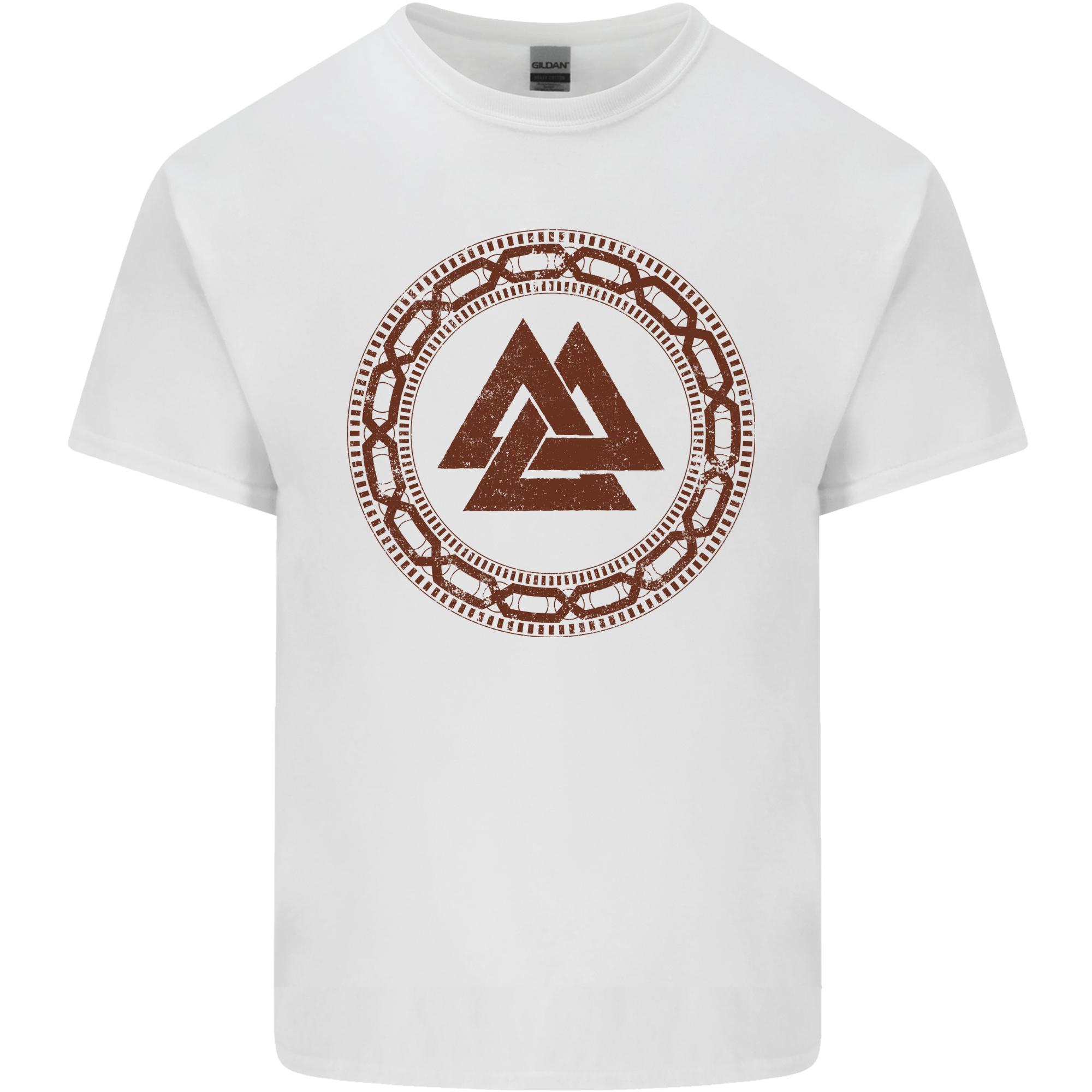 Viking Symbol Valknut Gym Unisexs Light Cotton TShirt S