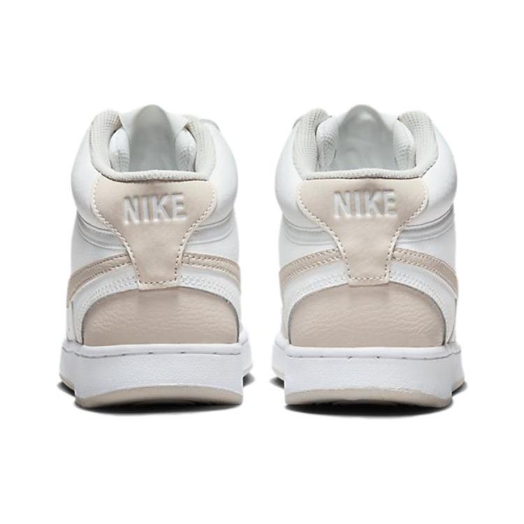 New Nike Court Vision Mid White Tan Women's CD5436-106