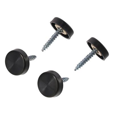 20Pcs Stainless Steel Screw Covers Caps Mirror Decorative Screws Caps  Sign Shop Facilities
